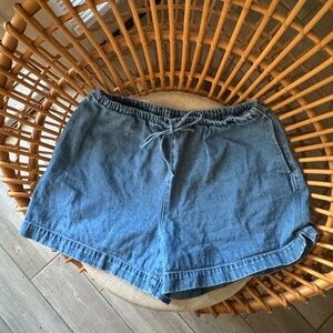 Denim Blue Women's Shorts - H&M